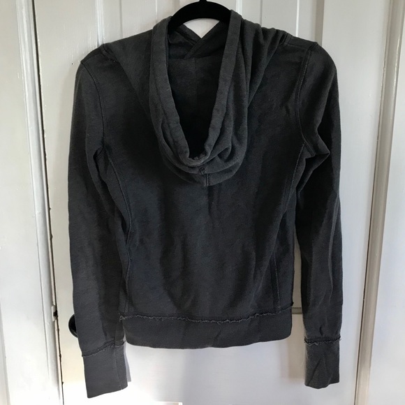 American Eagle Dark Gray Hoodie - Picture 5 of 7